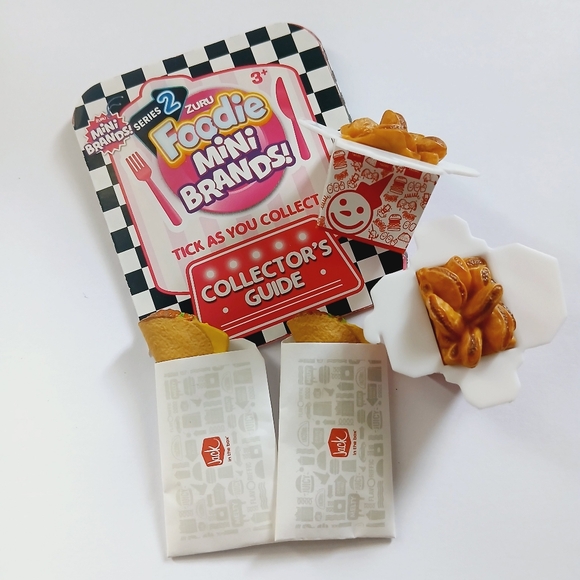 Mini Brands Foodie Series 2 Jack in The Box Taco Bundle - Picture 1 of 7